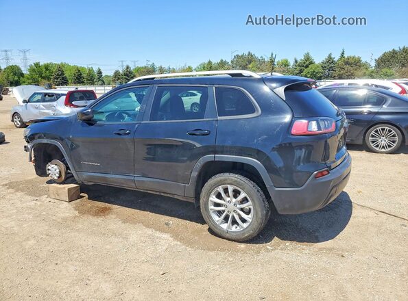 1C4PJLCBXMD195775 2021 JEEP CHEROKEE Черный Задняя левая четверть