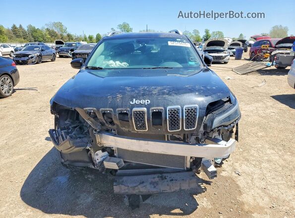 1C4PJLCBXMD195775 2021 JEEP CHEROKEE Черный Вид спереди