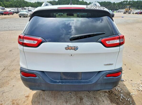1C4PJLCS0HW574259 2017 JEEP CHEROKEE White Հետևի տեսք