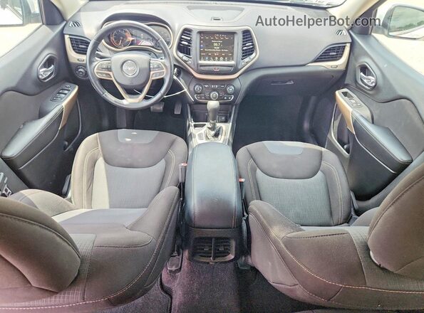 1C4PJLCS0HW574259 2017 JEEP CHEROKEE White Առջևի վահանակի տեսք