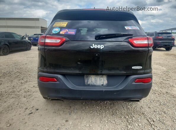 1C4PJLCS1HW607849 2017 JEEP CHEROKEE Серый Вид сзади