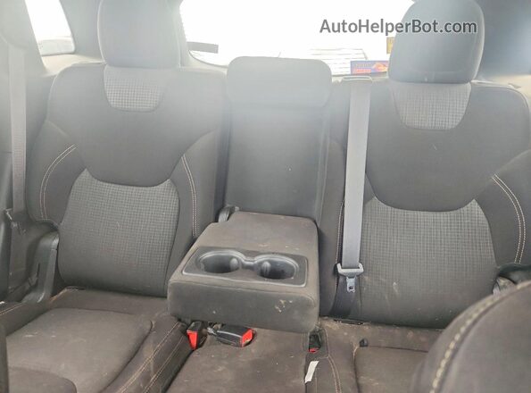 1C4PJLCS1HW607849 2017 JEEP CHEROKEE Серый Вид задних сидений