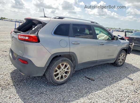 1C4PJLCS2HW662794 2017 JEEP CHEROKEE Silver Задня права чверть