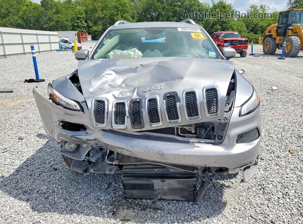1C4PJLCS2HW662794 2017 JEEP CHEROKEE Silver Вид спереду