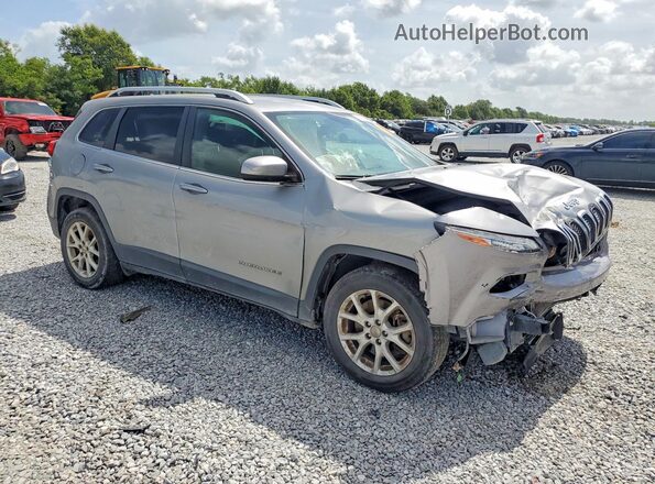 1C4PJLCS2HW662794 2017 JEEP CHEROKEE Silver Передня права чверть