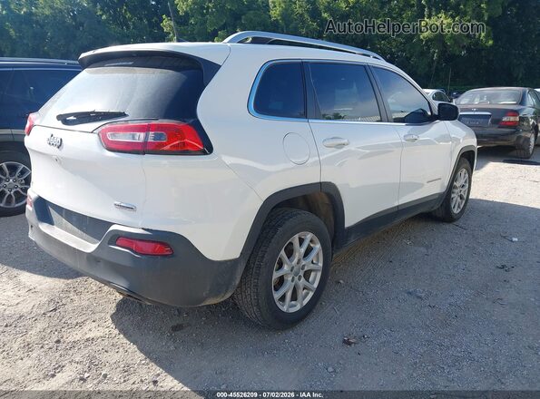 1C4PJLCS3HD219159 2017 JEEP CHEROKEE Белый Задняя правая четверть