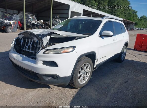 1C4PJLCS3HD219159 2017 JEEP CHEROKEE Белый Передняя левая четверть
