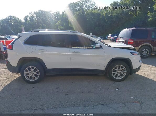 1C4PJLCS3HD219159 2017 JEEP CHEROKEE Белый Вид задней части салона