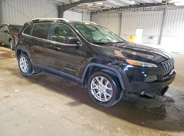 1C4PJLCS4HW644538 2017 JEEP CHEROKEE Черный Передняя правая четверть