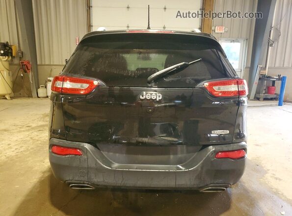 1C4PJLCS4HW644538 2017 JEEP CHEROKEE Черный Вид сзади