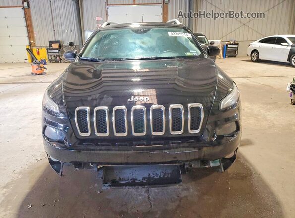 1C4PJLCS4HW644538 2017 JEEP CHEROKEE Черный Вид спереди