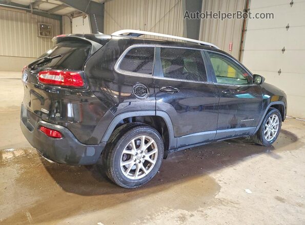 1C4PJLCS4HW644538 2017 JEEP CHEROKEE Черный Задняя правая четверть