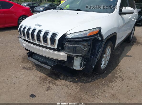 1C4PJLCS5HW603187 2017 JEEP CHEROKEE White Widok z przodu