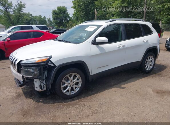 1C4PJLCS5HW603187 2017 JEEP CHEROKEE White Przód lewy