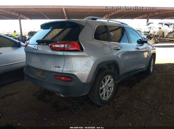 1C4PJLCS6HD235842 2017 JEEP CHEROKEE Silver Rear right