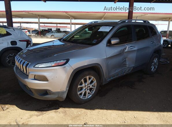1C4PJLCS6HD235842 2017 JEEP CHEROKEE Silver Front view