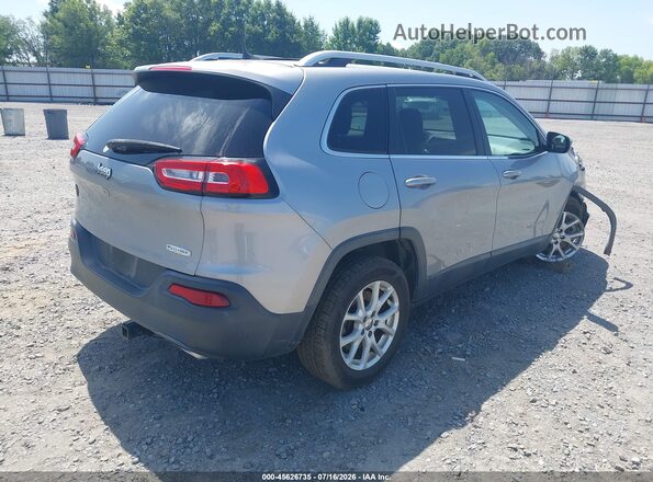 1C4PJLCS6HW577554 2017 JEEP CHEROKEE Серебряный Задняя правая четверть