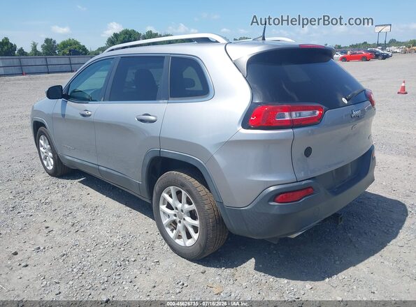 1C4PJLCS6HW577554 2017 JEEP CHEROKEE Серебряный Задняя левая четверть