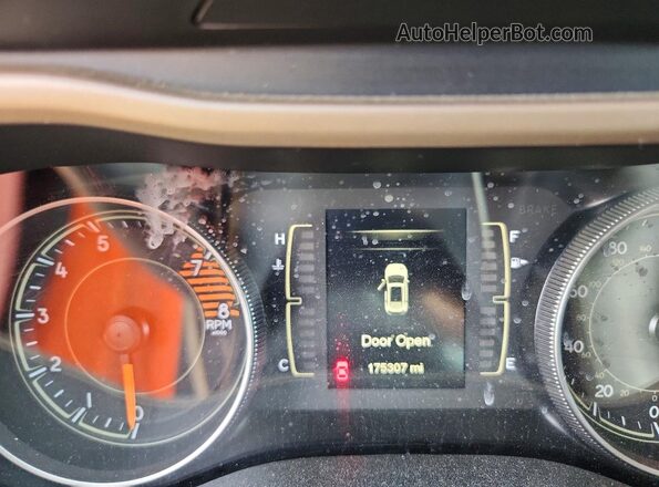 1C4PJLCS8GW287296 2016 JEEP CHEROKEE Белый Вид щитка приборов