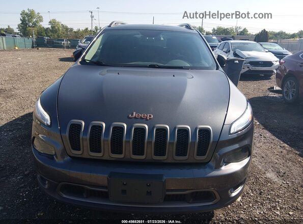 1C4PJLCS8GW370534 2016 JEEP CHEROKEE Gray ხელსაწყოთა პანელის ხედი
