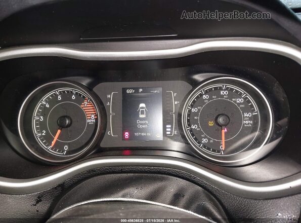 1C4PJLCS8HW572145 2017 JEEP CHEROKEE Золотой Вид задних сидений