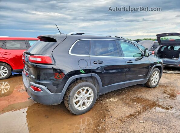 1C4PJLCS8HW577913 2017 JEEP CHEROKEE Black Rear right
