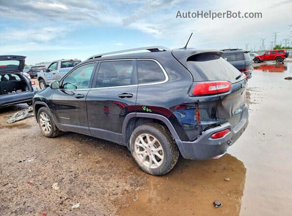1C4PJLCS8HW577913 2017 JEEP CHEROKEE Black Rear left