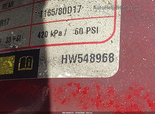 1C4PJLCS9HW548968 2017 JEEP CHEROKEE Burgundy ძრავის განყოფილების ხედი