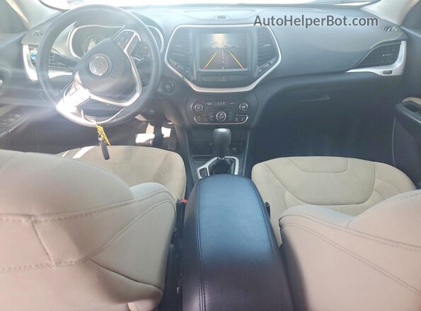 1C4PJLCSXGW160386 2016 JEEP CHEROKEE White Widok deski rozdzielczej