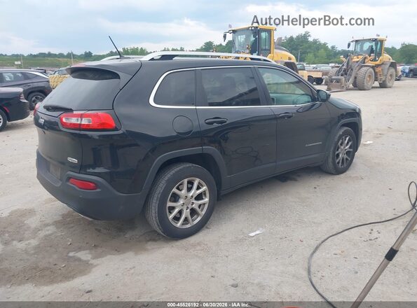 1C4PJLCX0JD583766 2018 JEEP CHEROKEE Black უკანა მარჯვენა