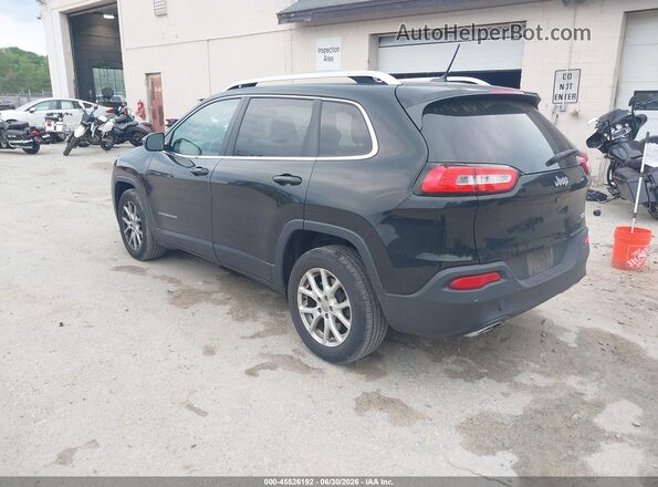 1C4PJLCX0JD583766 2018 JEEP CHEROKEE Black უკანა მარცხენა