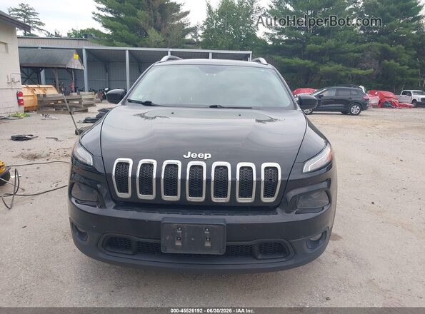 1C4PJLCX0JD583766 2018 JEEP CHEROKEE Black სალონის 360-გრადუსიანი ხედი