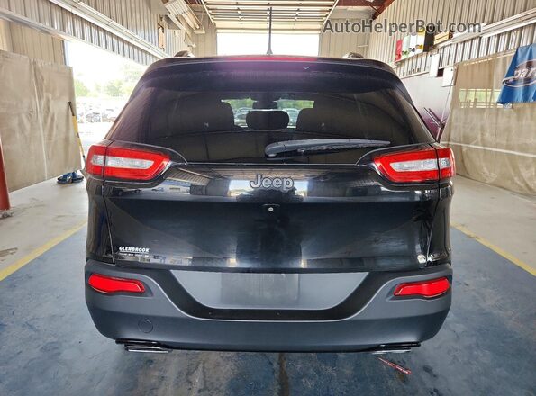 1C4PJLCX1JD577250 2018 JEEP CHEROKEE Black Rear view