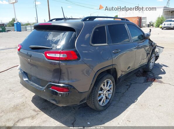 1C4PJLCX1JD606049 2018 JEEP CHEROKEE Gray Tył prawy