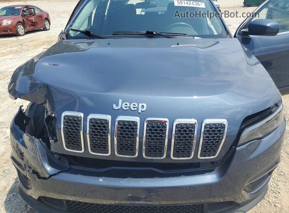 1C4PJLCX1KD366535 2019 JEEP CHEROKEE Gray Вид задньої частини салону