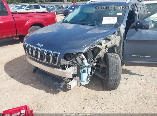 1C4PJLCX1LD638082 2020 JEEP CHEROKEE Синий Вид спереди