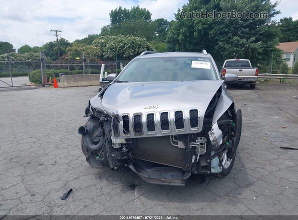1C4PJLCX2JD560957 2018 JEEP CHEROKEE Серый Вид спереди