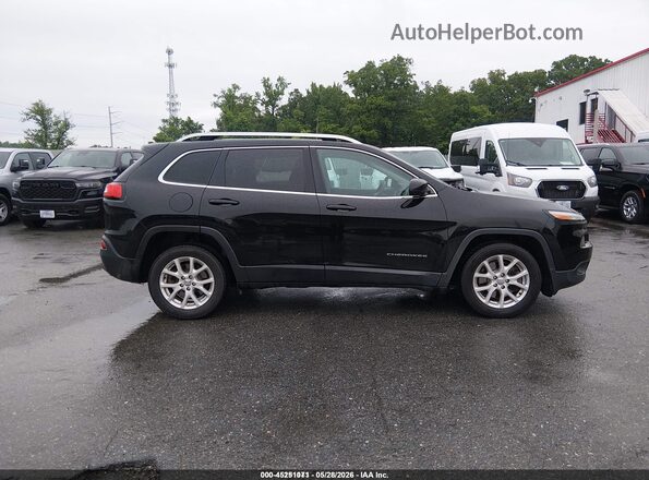 1C4PJLCX2JD583767 2018 JEEP CHEROKEE Black უკანა სალონის ხედი