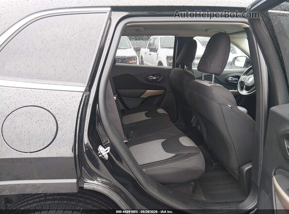 1C4PJLCX2JD583767 2018 JEEP CHEROKEE Black VIN კოდის სტიკერის ხედი