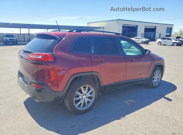 1C4PJLCX2JD612071 2018 JEEP CHEROKEE Burgundy Tył prawy