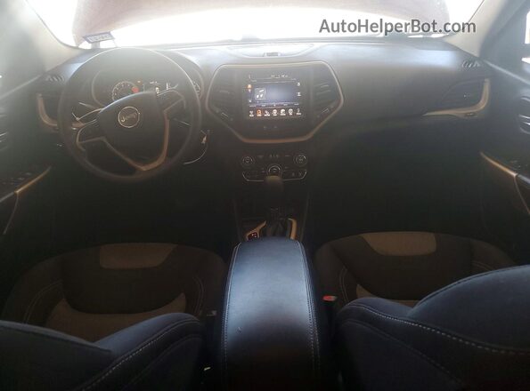 1C4PJLCX2JD612071 2018 JEEP CHEROKEE Burgundy Widok deski rozdzielczej