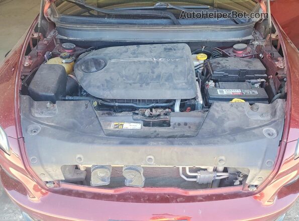 1C4PJLCX2JD612071 2018 JEEP CHEROKEE Burgundy Widok komory silnika
