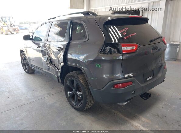 1C4PJLCX4JD527944 2018 JEEP CHEROKEE Gray Rear left