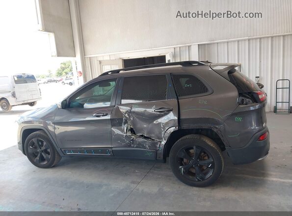 1C4PJLCX4JD527944 2018 JEEP CHEROKEE Gray 