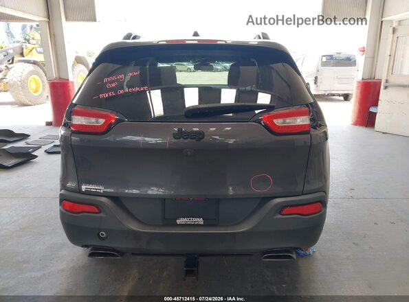 1C4PJLCX4JD527944 2018 JEEP CHEROKEE Gray 