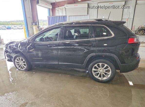 1C4PJLCX8KD222870 2019 JEEP CHEROKEE Black Հետևի ձախ