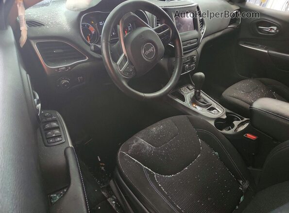 1C4PJLCX8KD222870 2019 JEEP CHEROKEE Black Առջևի վահանակի տեսք