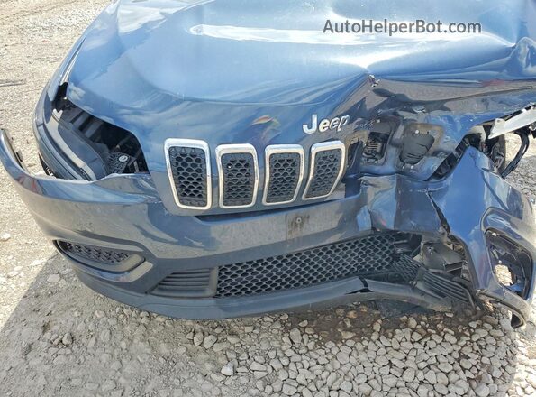 1C4PJLCXXLD521620 2020 JEEP CHEROKEE Blue Սալոնի հետևի տեսք
