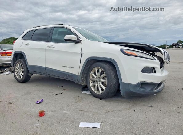1C4PJLDB0GW211800 2016 JEEP CHEROKEE White Przód prawy