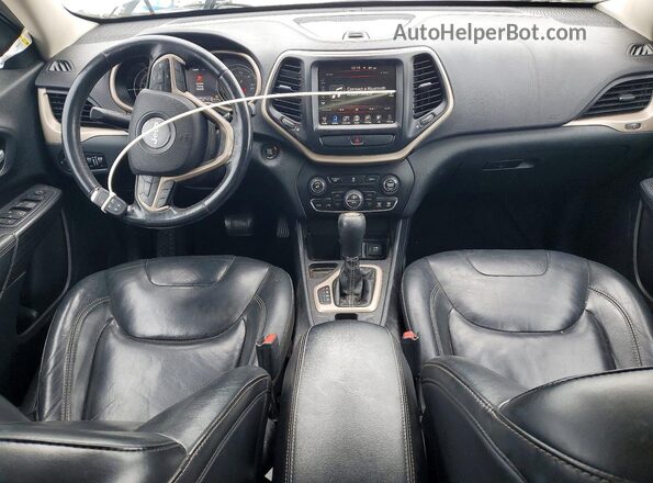 1C4PJLDB0GW211800 2016 JEEP CHEROKEE White Widok deski rozdzielczej